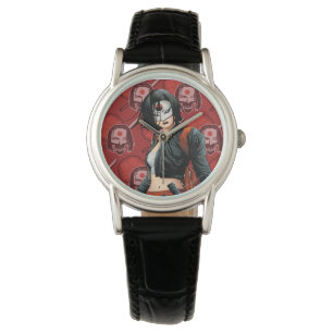 Reloj De Pulsera Arte del cómic del pelotón el   Katana del