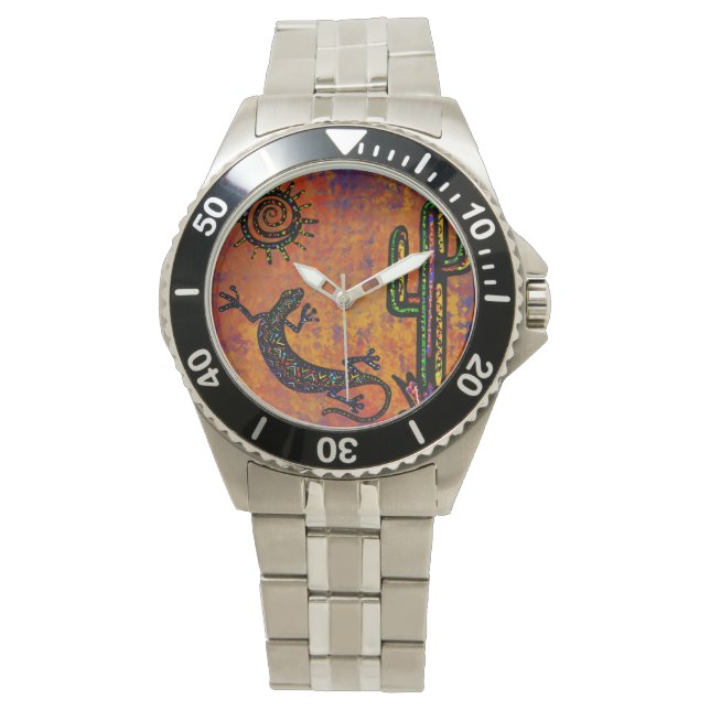 Reloj De Pulsera Arte del desierto de Arizona (Anverso)