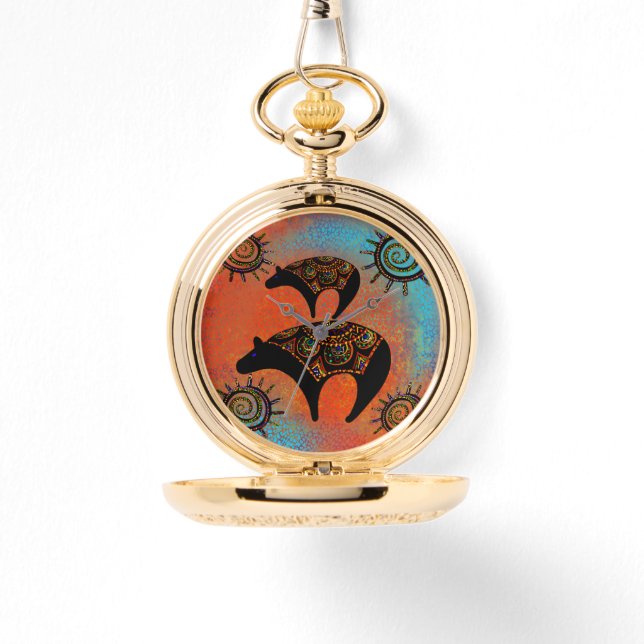 Reloj De Pulsera Arte del desierto de Arizona (Anverso)