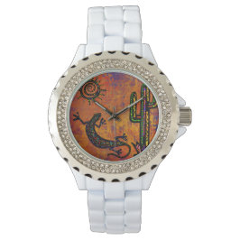 Reloj De Pulsera Arte del desierto de Arizona