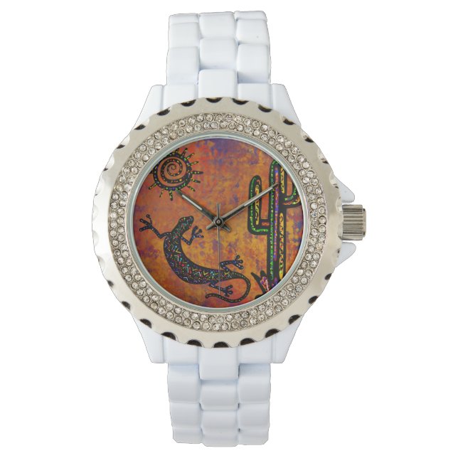 Reloj De Pulsera Arte del desierto de Arizona (Anverso)