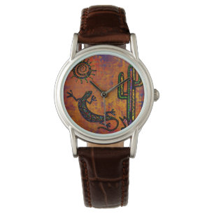 Reloj De Pulsera Arte del desierto de Arizona