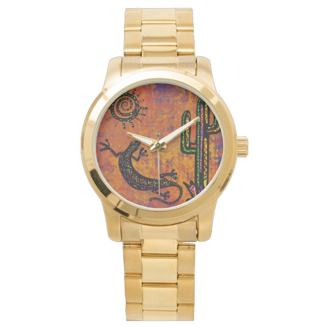 Reloj De Pulsera Arte del desierto de Arizona (Anverso)