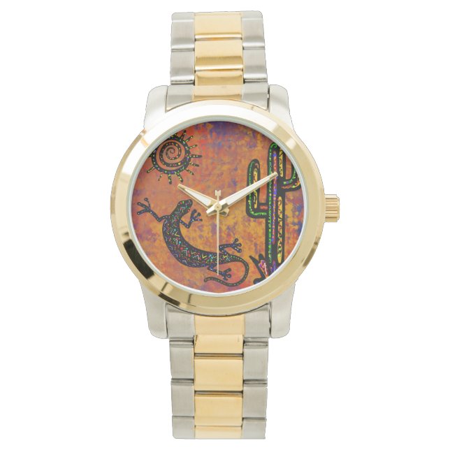 Reloj De Pulsera Arte del desierto de Arizona (Anverso)