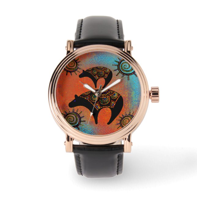 Reloj De Pulsera Arte del desierto de Arizona (Anverso)