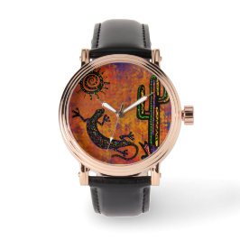Reloj De Pulsera Arte del desierto de Arizona