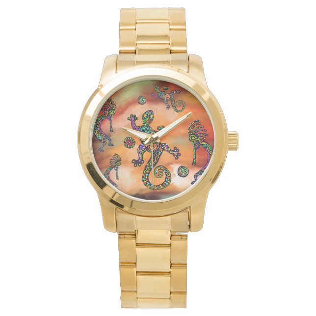 RELOJ DE PULSERA ARTE DEL SUDOESTE (Anverso)