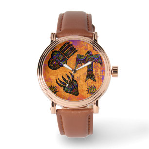Reloj De Pulsera Arte del Suroeste