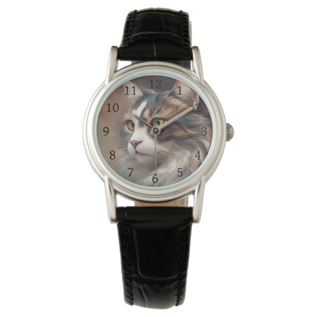 Reloj De Pulsera Arte digital Cat 718 (Anverso)