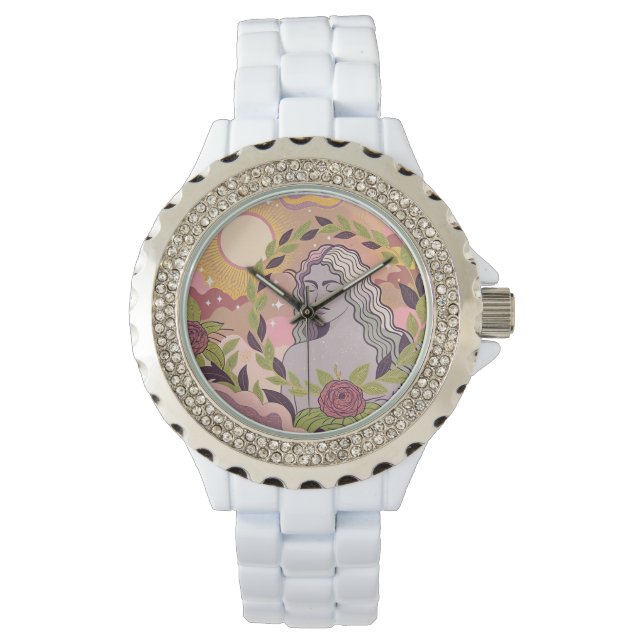 Reloj De Pulsera Arte femenino divino (Anverso)