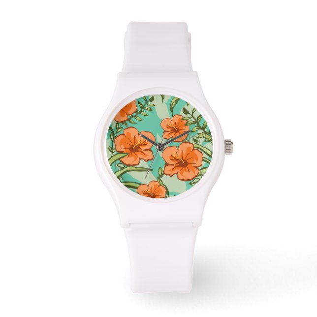 RELOJ DE PULSERA ARTE HAWAIANO (Anverso)