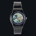 Reloj De Pulsera Arte japonés vintage, gran ola de Kanagawa /kanji<br><div class="desc">WATCH (日 本/Japón): Los diseñadores observan con el famoso arte japonés de la antigüedad - "Gran Ola de Kanagawa", una de las representaciones más pintorescas de Japón. De la historia: "Katsushika Hokusai La gran ola de Kanagawa (1830) La gran ola de Kanagawa, también conocida como la gran ola o simplemente...</div>
