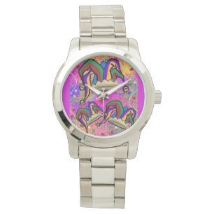 RELOJ DE PULSERA ARTE MARDI GRAS