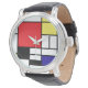 Reloj De Pulsera Arte Mondriano de PixDezines (Angular)