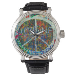 Reloj De Pulsera Arte mural hippie