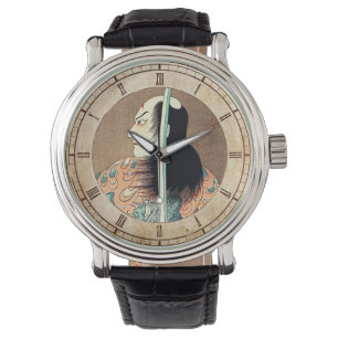 Reloj De Pulsera Arte oriental fresco de Natsumatsuri Danschich del