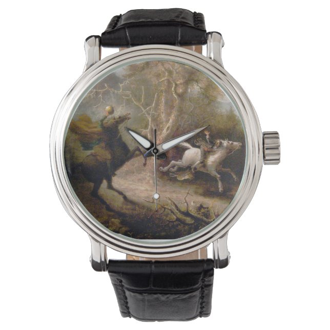 Reloj De Pulsera Arte vintage de Sleepy Hollow (Anverso)