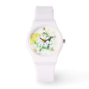 reloj de pulsera arte y diseño femenino
