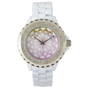 reloj de pulsera arte y diseño femenino