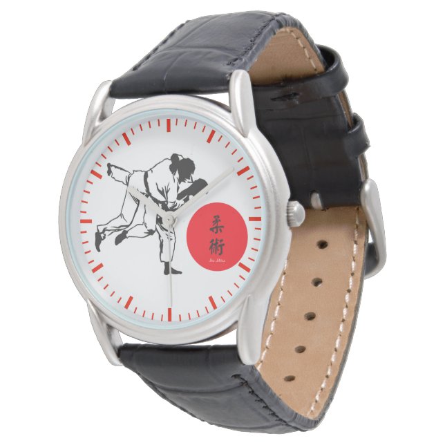 Reloj De Pulsera Artes marciales de Jiu Jitsu (Angular)