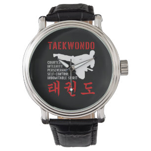Reloj De Pulsera Artes marciales de Taekwondo