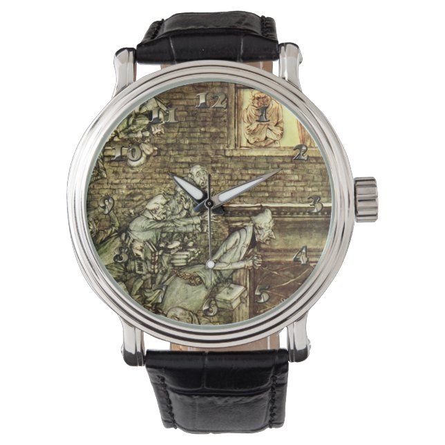 Reloj De Pulsera Arthur Rackham - A Navidades Carol - Ghosts (Anverso)