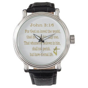 Reloj De Pulsera Artículos del 3:16 de Juan