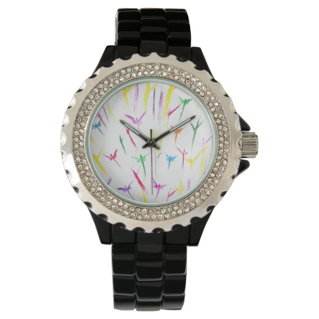 Reloj De Pulsera Artista de autismo Candy Waters (Anverso)