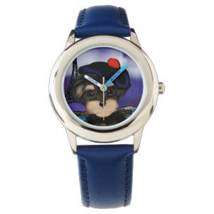 RELOJ DE PULSERA ARTISTA DE YORKIE POO EN PARÍS