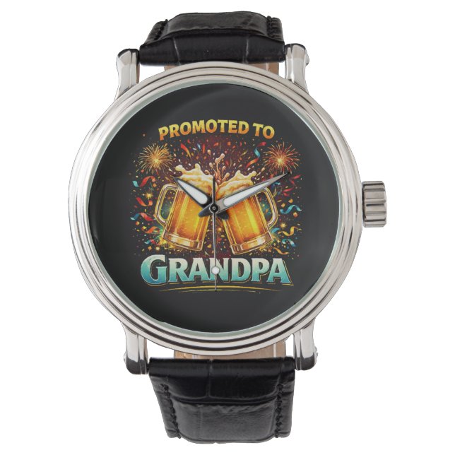 Reloj De Pulsera Ascendido a Abuelo Futuro (Anverso)