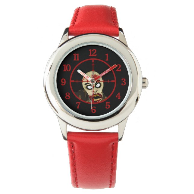 Reloj De Pulsera Asesino Zombie (Anverso)