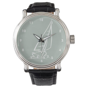 Reloj De Pulsera Ash Gray Sailing