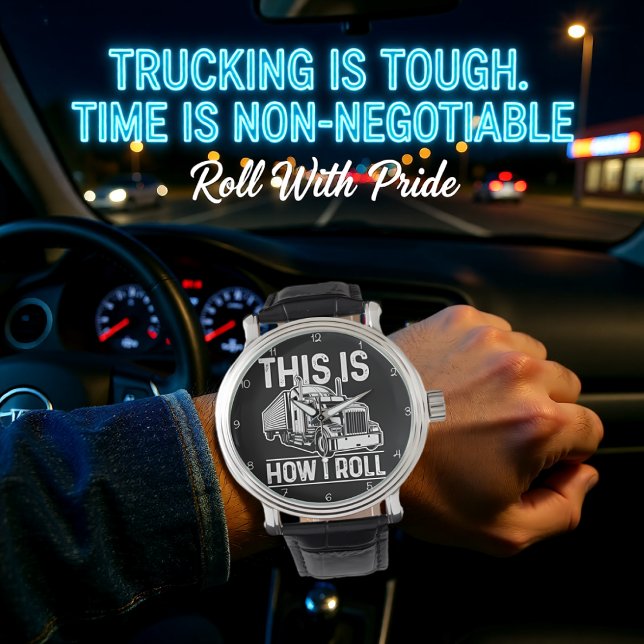 Reloj De Pulsera Así Rueda Mi Vida, Camionero (Subido por el creador)