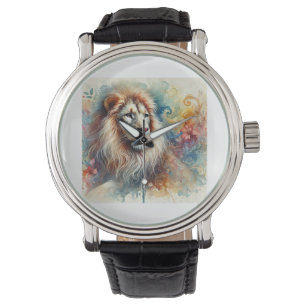 Reloj De Pulsera Asiatic Lion 060824AREF140 - Watercolor