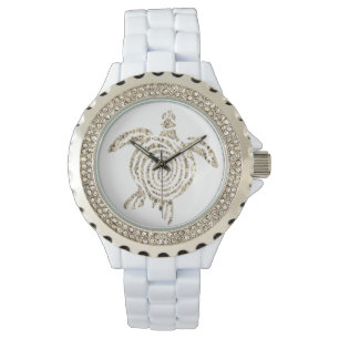 RELOJ DE PULSERA ASIENTO. TORTUGA DECORATIVA
