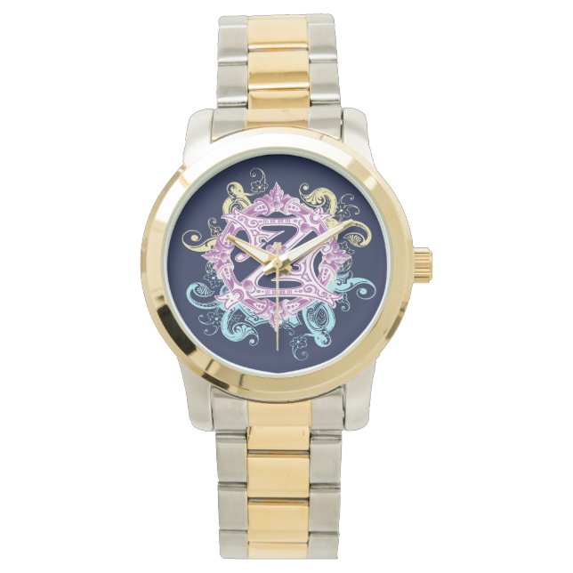 Reloj De Pulsera Asistente de dos tonos, Escudo real de Oz (Anverso)