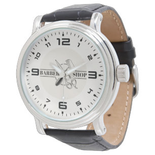 Reloj De Pulsera Aspecto de cuero de la Barbería