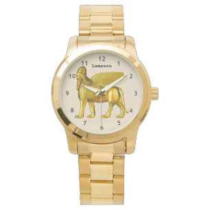 Reloj De Pulsera Assyrian Golden Lamassu eWatch