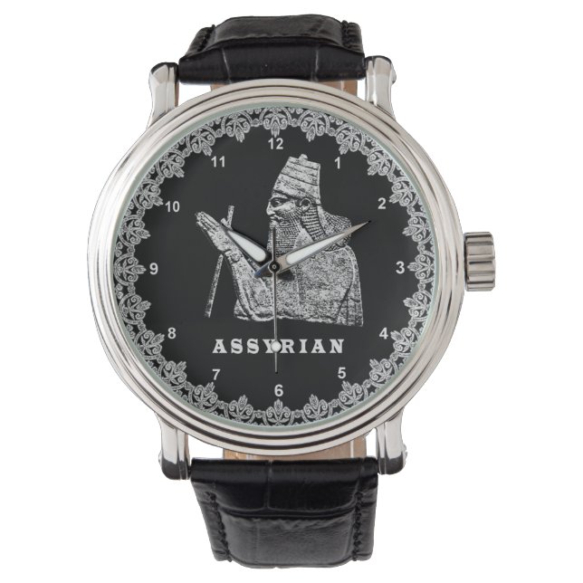 Reloj De Pulsera Assyrian King (Anverso)
