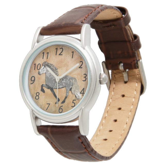 Reloj De Pulsera Astrid, el caballo islandés (Angular)