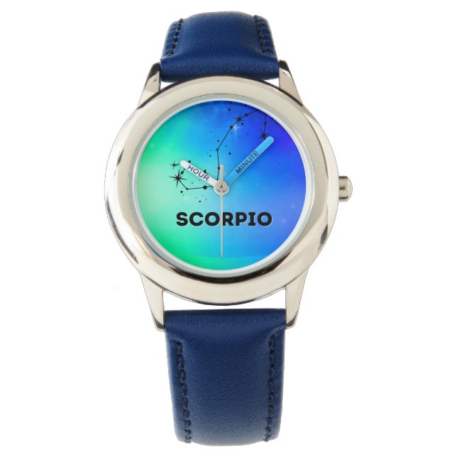Reloj De Pulsera Astrología-Escorpión (Anverso)