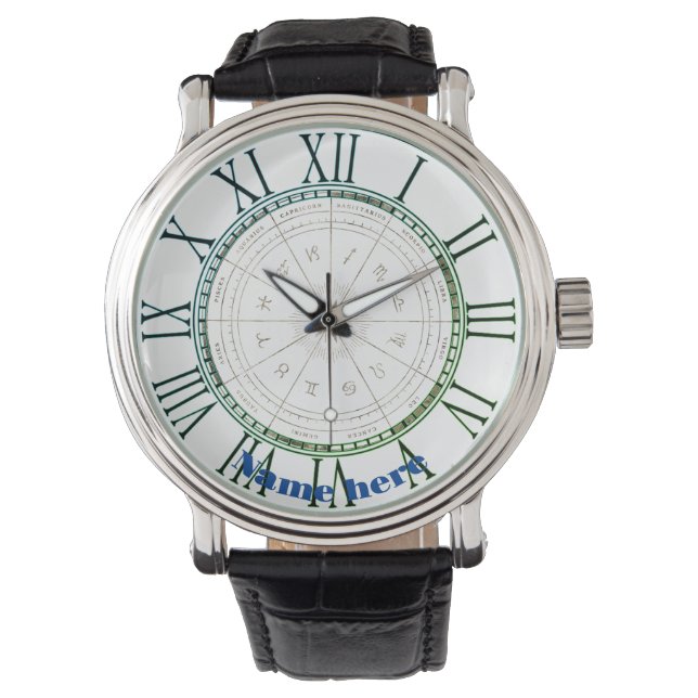Reloj De Pulsera Astrológico (Anverso)