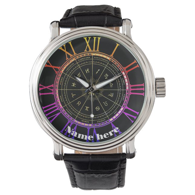 Reloj De Pulsera Astrológico (Anverso)