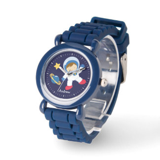 Reloj De Pulsera Astronauta de niño pequeño personalizado