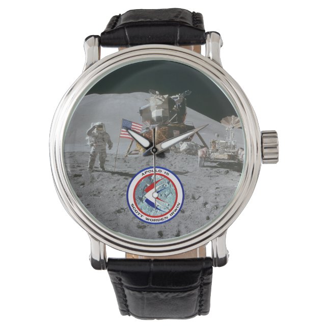 Reloj De Pulsera Astronauta James Irwin (Apolo 15) (Anverso)