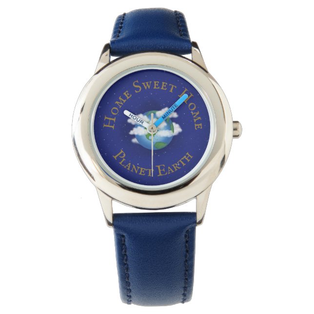 Reloj De Pulsera Astronomía caprichosa del "Hogar dulce Planeta Tie (Anverso)
