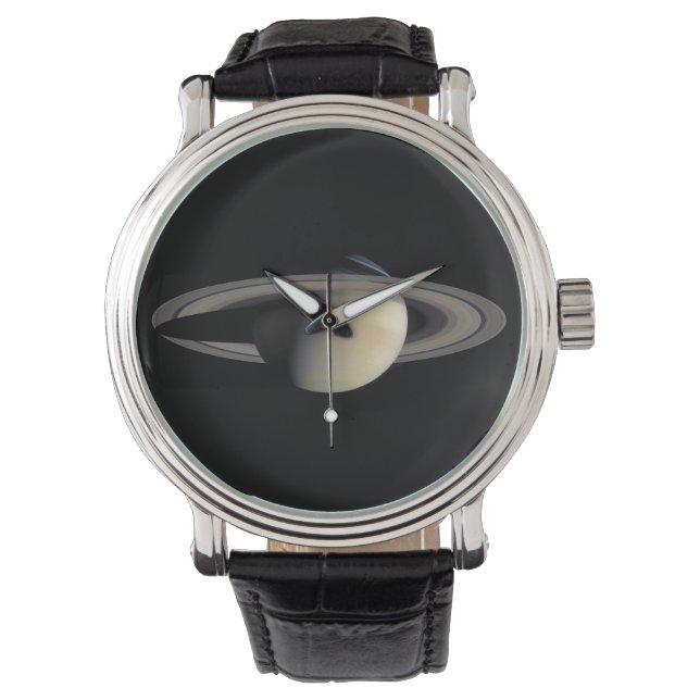 Reloj De Pulsera Astronomía científica del planeta Saturno (Anverso)