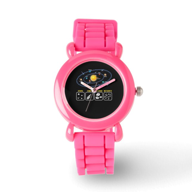 Reloj De Pulsera Astronomía Geek Galaxia Ciencia Espacio Ultraterre (Anverso)