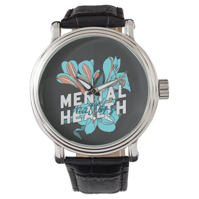 Reloj De Pulsera Asuntos de salud mental (Anverso)