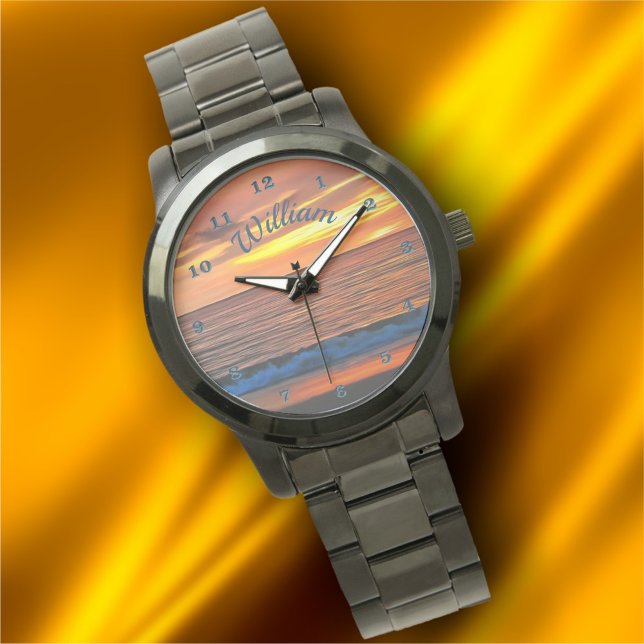 Reloj De Pulsera Atardecer 1577 (Subido por el creador)